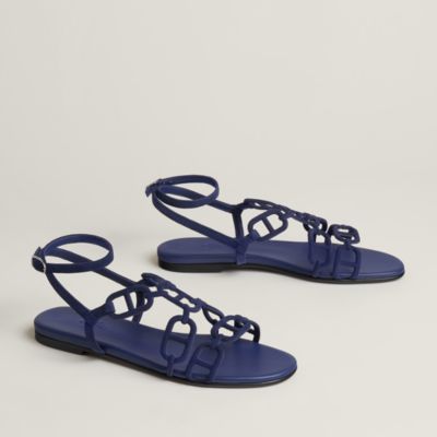 Blue - Hermès women's shoes & leather footwear | Hermès USA